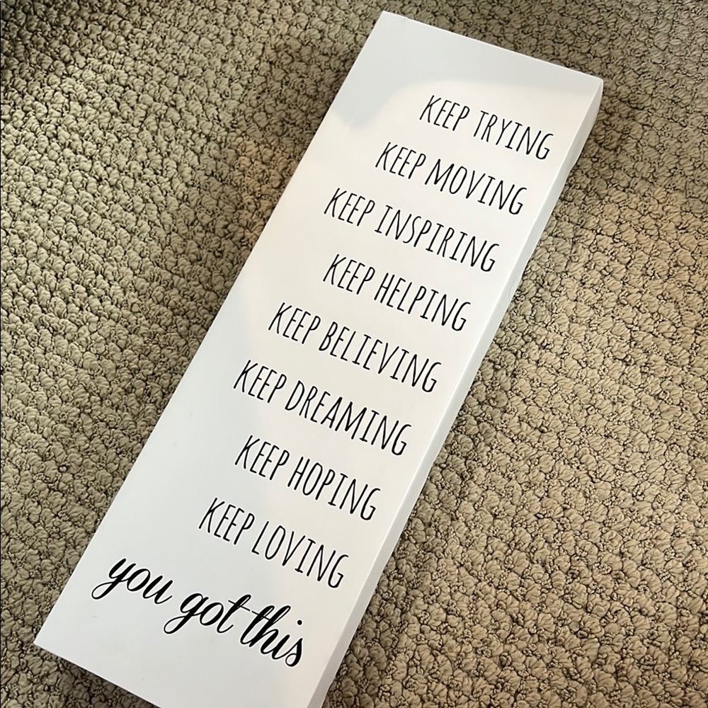 Motivational Wall Art Decor